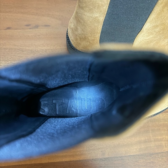 Staud Palamino Suede Chelsea Boots Size 37 New without box (equals a US 6.5) - Picture 4 of 9